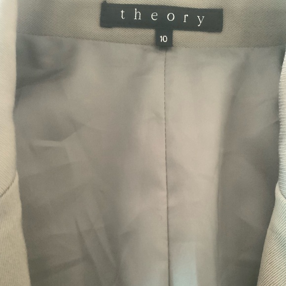 Theory Single Button Blazer Size 10 - Picture 5 of 6